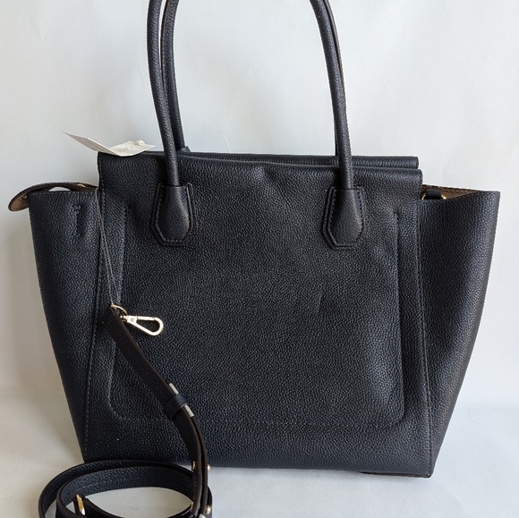 Michael Kors Purse Large Mercer Tote Admiral Navy Blue Handbag - Picture 4 of 13